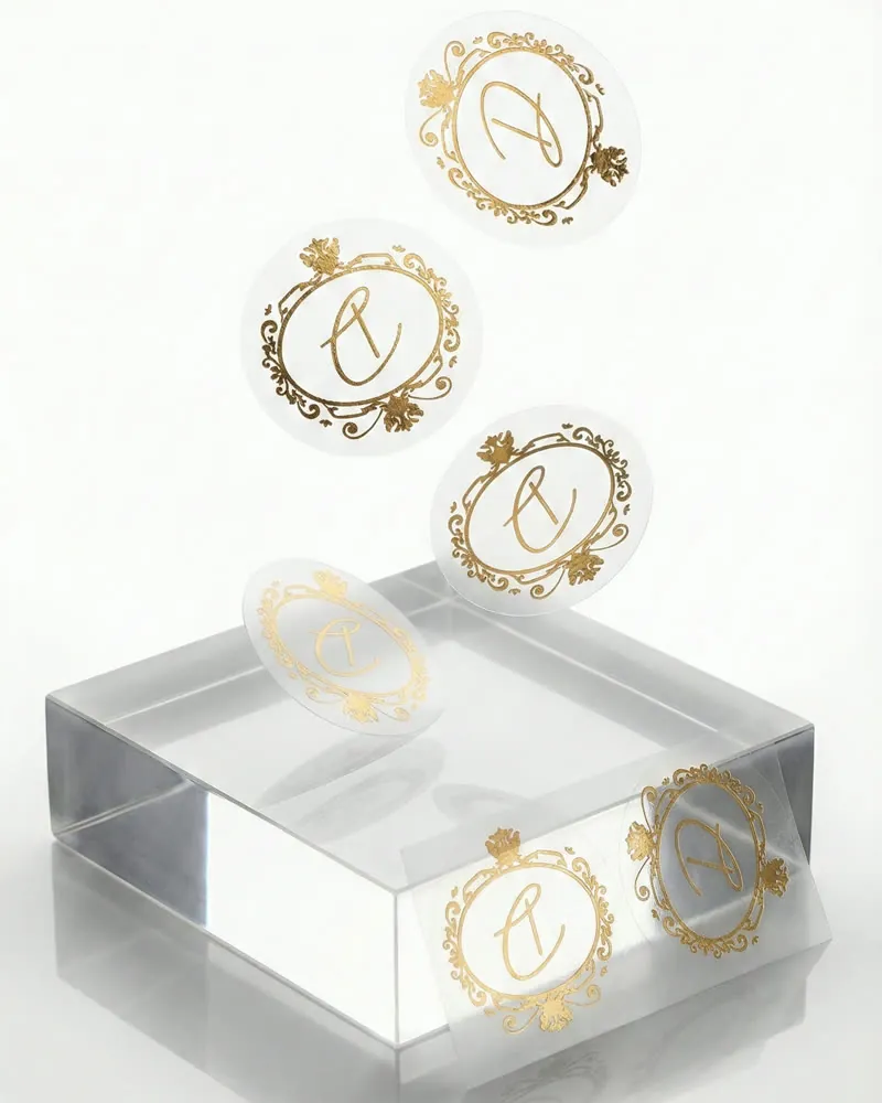 Embalagem Adesivo Hot Stamp